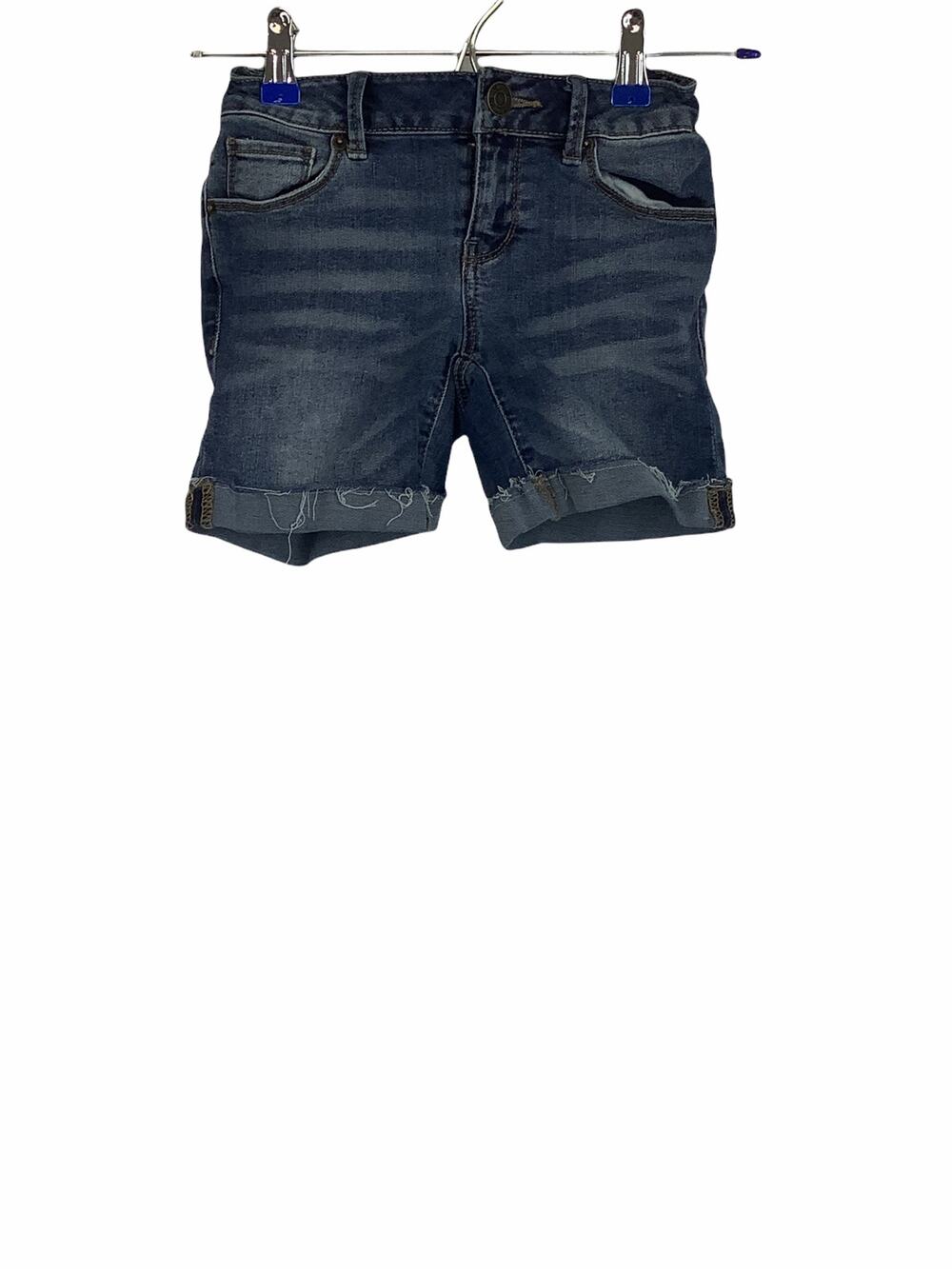 Mudd Girl’s Denim Blue Midi Jean Shorts 8